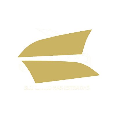 Par Aplique Superior Entrada Ar Para Scania NTG RS Dourado