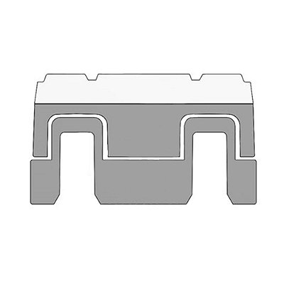 Aplique Frontal Partido Bateria Para SC NTG Espelhado