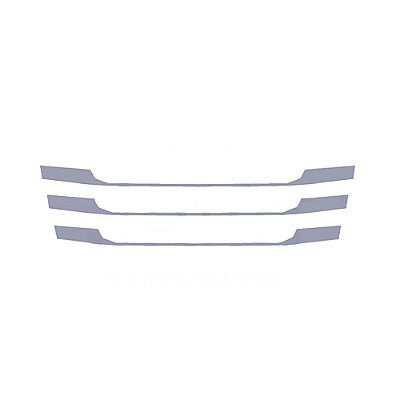 Aplique Máscara Externa Grade Larga Para Scania P Espelhada