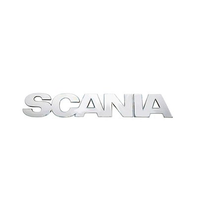 Capa Emblema Letreiro Para SC S5 P Moderno Espelhado