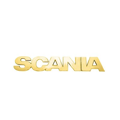 Capa Emblema Letreiro Para SC S5 G Moderno Dourado