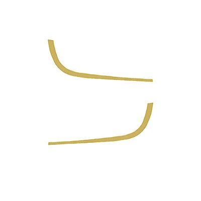 Moldura Farol Auxiliar Para Choque Dourado Para Scania NTG