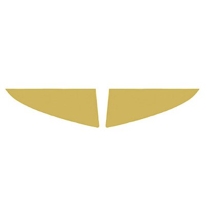 Aplique Canto Inferior Grade - Dourado - Para Scania NTG