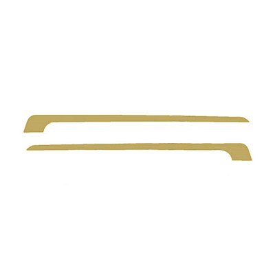 Aplique Lateral Teto Para Scania NTG Dourado