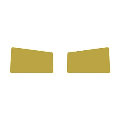 Aplique Interno Estribo Inferior Dourado - Para Volvo New FH