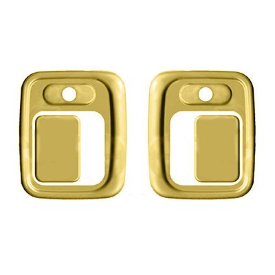 Aplique Maçaneta Para Mercedes-Benz 710 Dourado