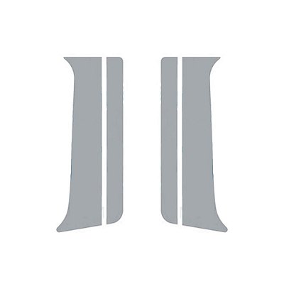 Conjunto Coluna Porta Lisa Para Mercedes-Benz Axor Espelhado