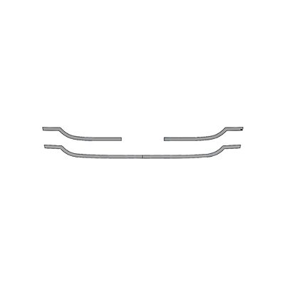 Conjunto Máscara Grade Para Mercedes-Benz - Espelhado