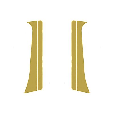 Coluna Porta Lisa Para MB Sprinter - Dourado