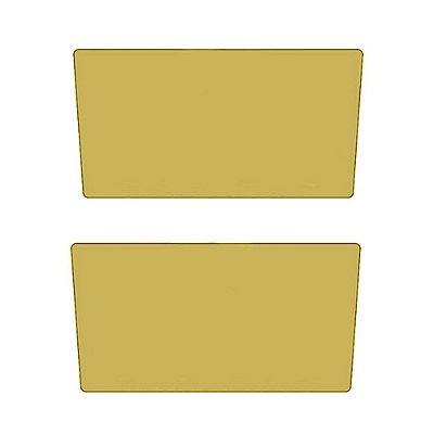 Par Aplique Interno Estribo - Dourado - Para Daf XF