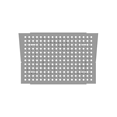 Plataforma Inox Chassi Para Daf 2 - Espelhada