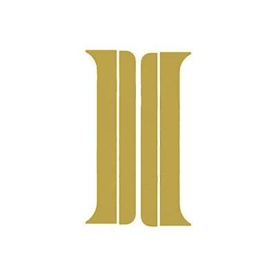 Coluna Porta Para Man Dourado Conjunto