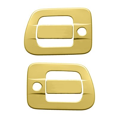 Aplique Maçaneta Para Stralis Dourado