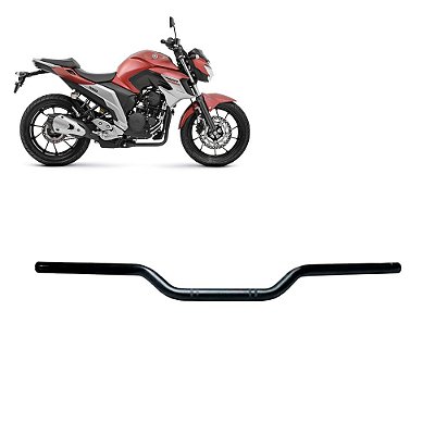 Guidão Fazer 250 Original 2018 Preto Metalizado