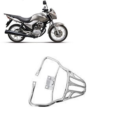 Protetor Traseiro Fan 125 2009 2010 2011 2012 2013 Cromado