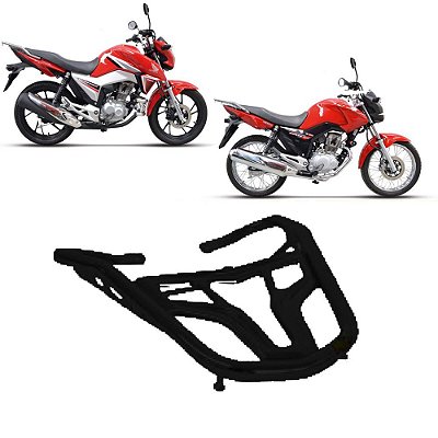 Bagageiro Cg Fan Start 2016 2017 2018 2019 2020 Curto Preto