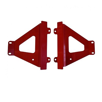 Protetor Radiador Honda CRF 450 R 2021 Lateral MX Vermelho