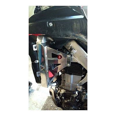 Protetor Radiador CRF 450 RX 2018 2019 2020 Lateral Alumínio