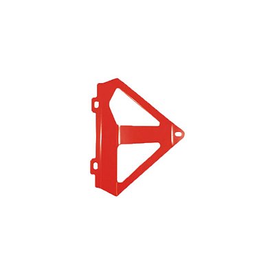 Protetor Radiador Lateral CRF 250 R 2007 2008 2009 Vermelho