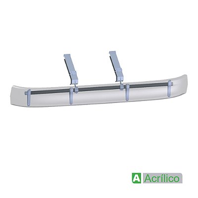 Tapa Sol p Mercedes-Benz 1113 1114 1313 Acrílico Fumê Escuro
