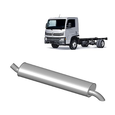 Silencioso para VW Delivery 8.150E 9.150E Plus 2010 Euro 3
