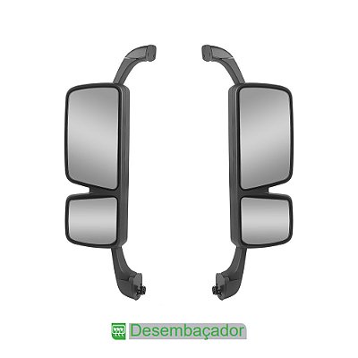 Espelho Mercedes Actros 2017 2018 Convexo LD LE Desembaçador