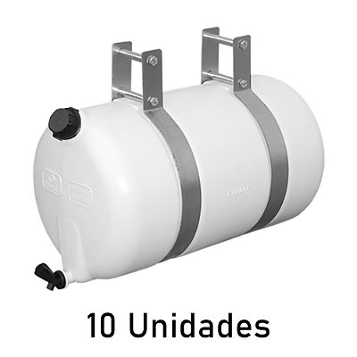 Reservatório Barrica Água Plástica 25Lt 10 Unidades Completa