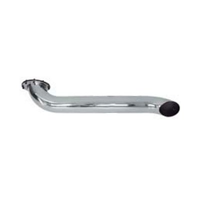 Tubo Lateral Cromado 5" Curto para MB Axor / Actros - 1100mm