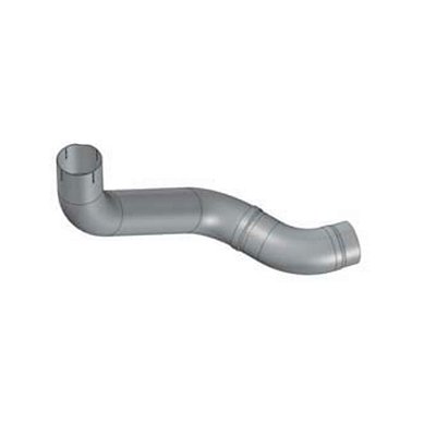 Tubo Saída 4.1/2" para Eurotech 450E37 Stralis NR410 Euro 3