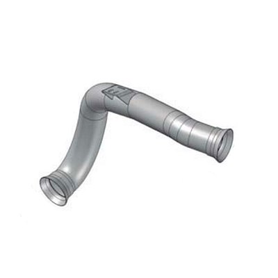Tubo Saída Motor 3.1/2" p MB Axor 1933 2533 2831 2011 Euro 3