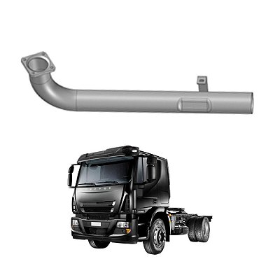 Tubo Saída p Iveco Eurocargo 170-230E22 240E25 Tractor Euro3