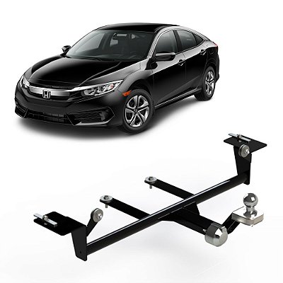 Engate Reboque Honda Civic New 2017 A 2020 Inmetro