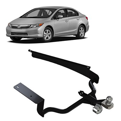 Engate Reboque Honda Civic 2012 2013 2014 2015 2016 Inmetro