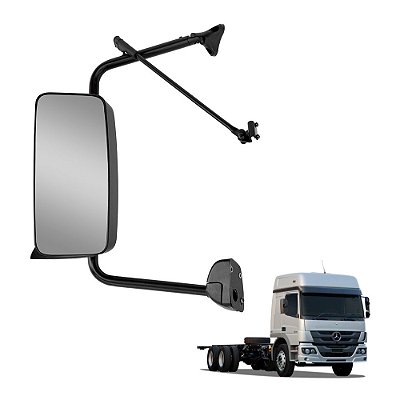 Espelho Retrovisor Mb Axor/Atego 2007 Até 2012 Lado Esquerdo