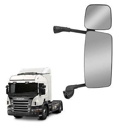Espelho Retrovisor Scania S5 P250/270/310/340/360 LD Com Aux