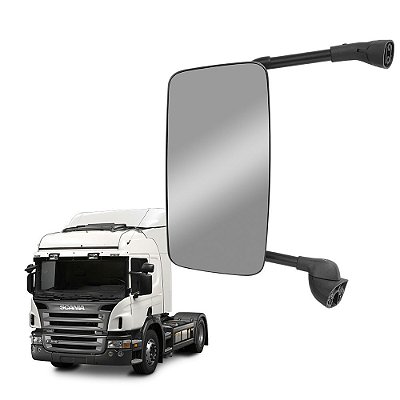 Espelho Retrovisor Scania S5 P250/270/310/340/360 LE Com Aux