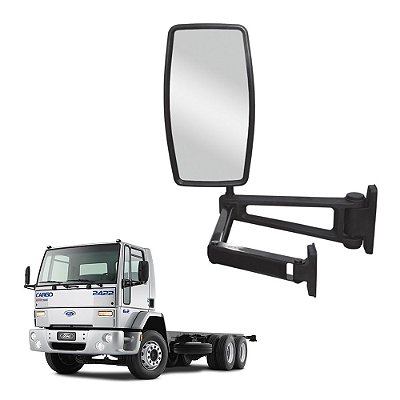 Espelho Retrovisor Cargo 2422E/2428E Até 2009 LE Convexo