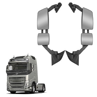 Conjunto Espelho LE para Volvo FH 2018 2019 2020 2021 LD LE