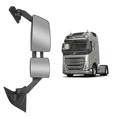 Conjunto Retrovisor p Volvo FH 2015 a 2021 s Desembaçador LD