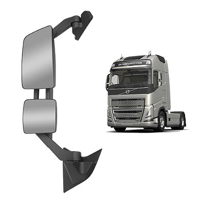 Conjunto Retrovisor p Volvo FH 2015 a 2021 s Desembaçador LE