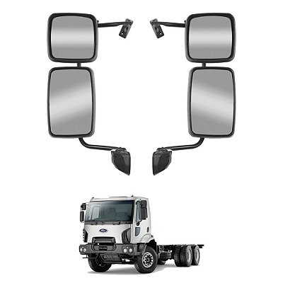 Par Retrovisor c Auxiliar p Ford Cargo 1723/1419/1719/2042