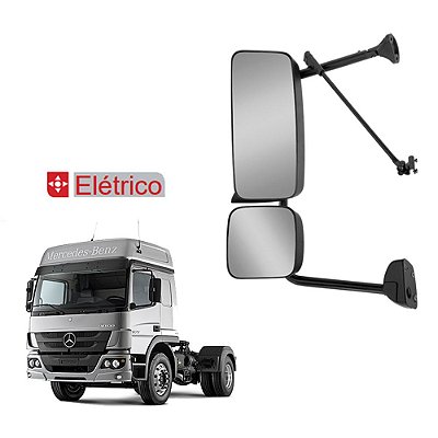 Retrovisor c Auxiliar para MB Atego Axor c Desembaçador LE