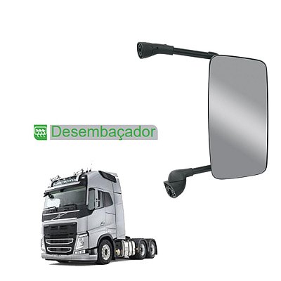 Espelho Retrovisor para Scania S5 P250 até 2018 c Desemb LD