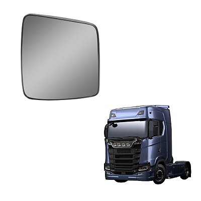 Base c Vidro Espelho Retrovisor Menor p SC P/G/R/S/XT NTG LD