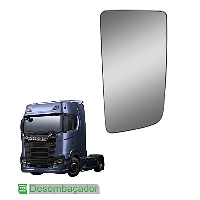 Base c Vidro Retrovisor Maior para SC P/G/R/S/XT NTG LD