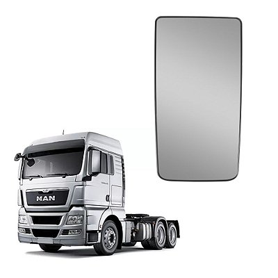 Vidro c Base Espelho Retrovisor para MAN TGX s Desembaçador