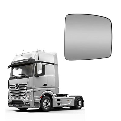 Base c Vidro Espelho Auxiliar para MB Actros Convexo LE