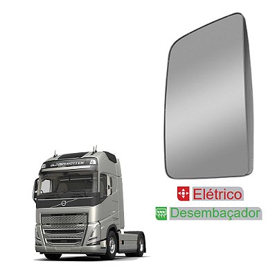 Retrovisor p Volvo FH 2020 2021 LE com Desembaçador Elétrico
