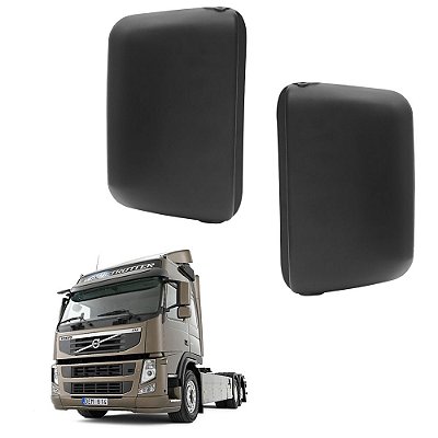 Par Capa Espelho Retrovisor para Volvo VM 2006 em Diante