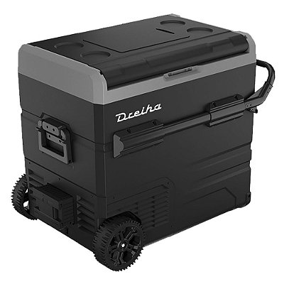 Refrigerador Portátil Com Bateria 55l Dreiha Cbx Quadrivolt